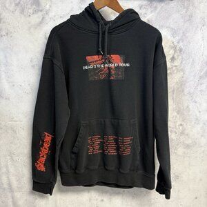 Blackbear Dead 2 The World Tour Hoodie Sweatshirt Mens L Black